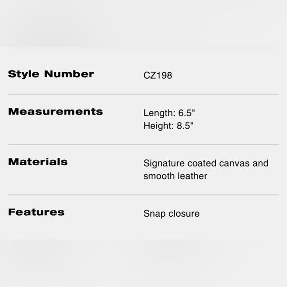 COACH notebook with Elegant Canvas and Leather Cover - Picture 10 of 12